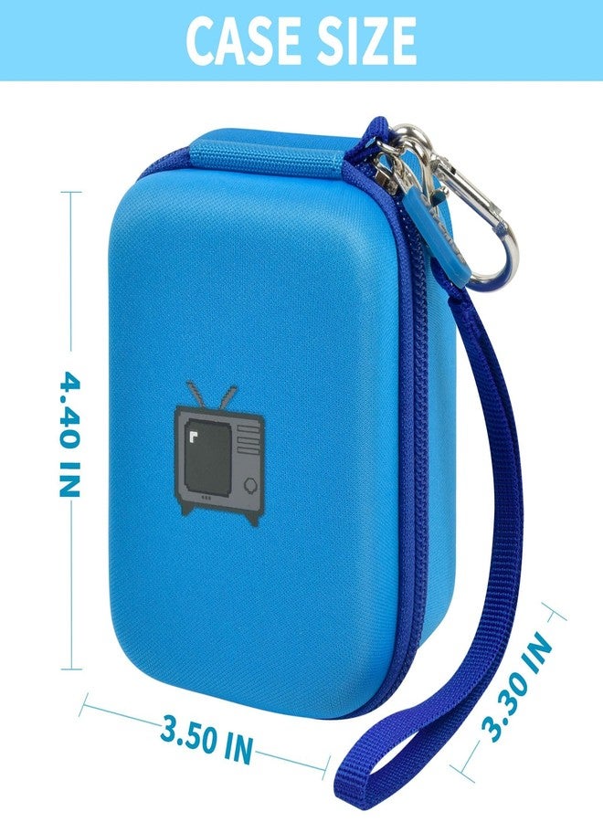 GWCASE Case for Bitzee Magicals Digital Pet, Hard Carrying Holder for Bitzee Interactive Digital Pet React to Touch, Protective Container for AA Batteries and Other Accessories (Box Only) -Blue - Image 5