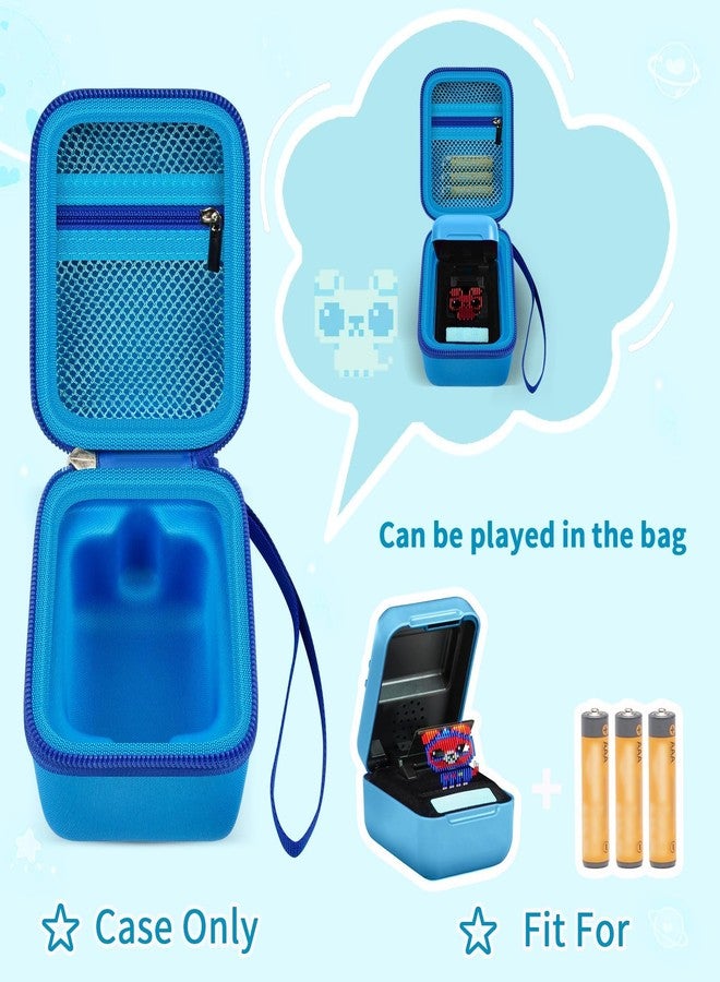 GWCASE Case for Bitzee Magicals Digital Pet, Hard Carrying Holder for Bitzee Interactive Digital Pet React to Touch, Protective Container for AA Batteries and Other Accessories (Box Only) -Blue - Image 2
