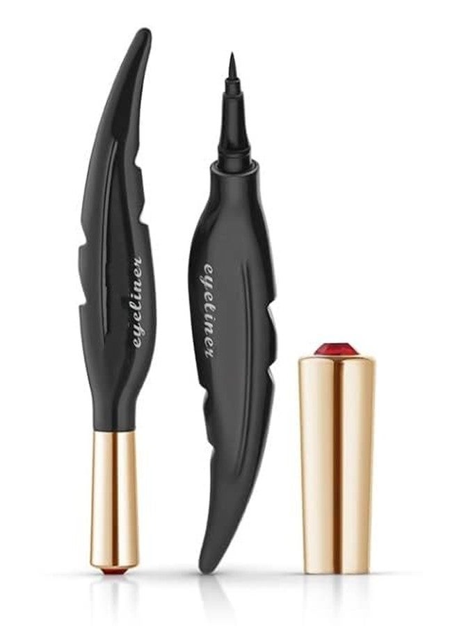TADRUP Waterproof Wing Feather Eyeliner, Long Lasting 24 Hours, (Black, 2.5g) - Image 1