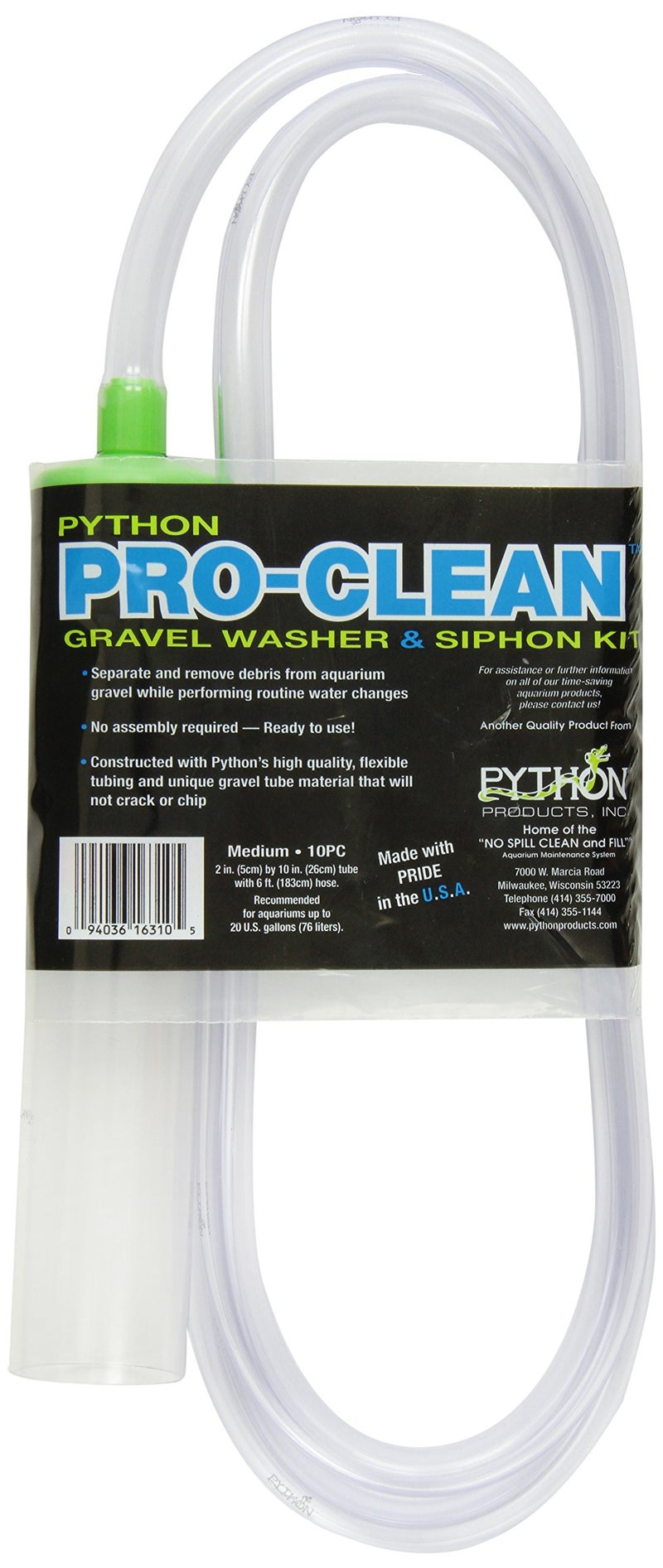 Python Pro Clean - Medium (For Tanks To 20 Gallons) - Image 2
