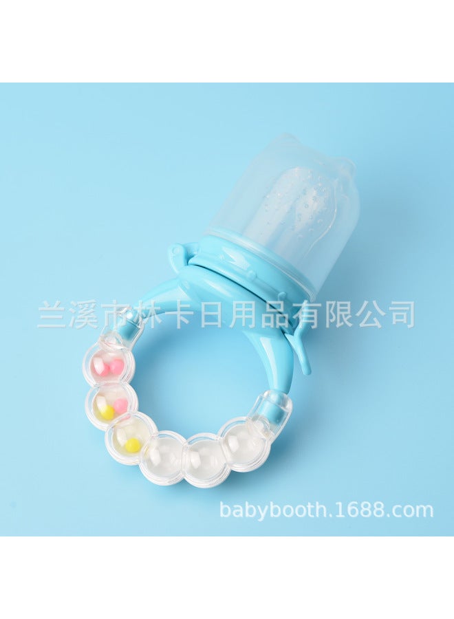 شبكة فواكه وخضروات للرضع، جيب عض موسيقي، جهاز تدريب تغذية الرضع، مصاصة قابلة للعض، حقيبة طعام الرضع، جهاز إطعام مكملات غذائية للأطفال