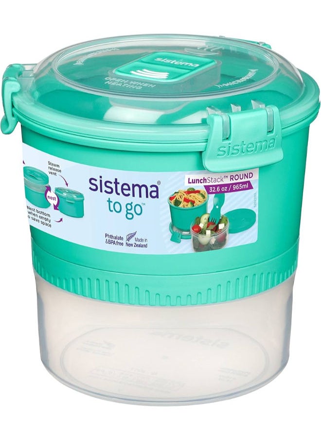 sistema - Polypropylene Lunchbox Stack To Go - Image 1