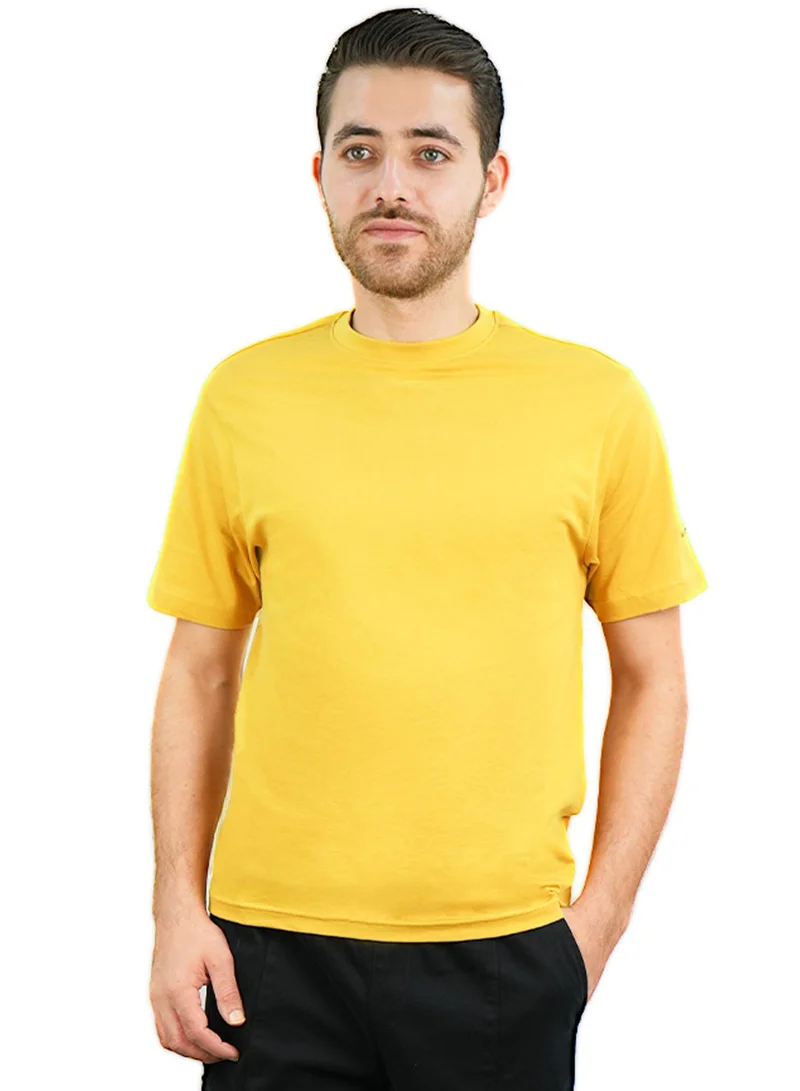 Men's Giordano Cotton Crewneck Slim Fit Tee - Short Sleeve