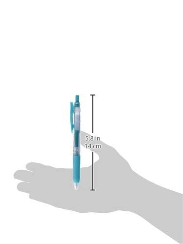 Zebra Technologies Zebra Sarasa Clip Pen 05 mm BlueGreen JJ15BG - Image 3