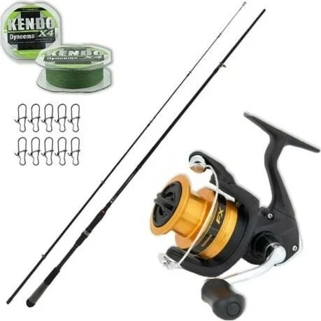 SHIMANO Fx 4000 - Daiwa Rx Lure Game 270CM Spin Fishing Rod Set
