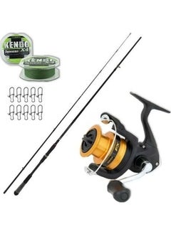 SHIMANO Fx 4000 - Daiwa Rx Lure Game 270CM Spin Fishing Rod Set 