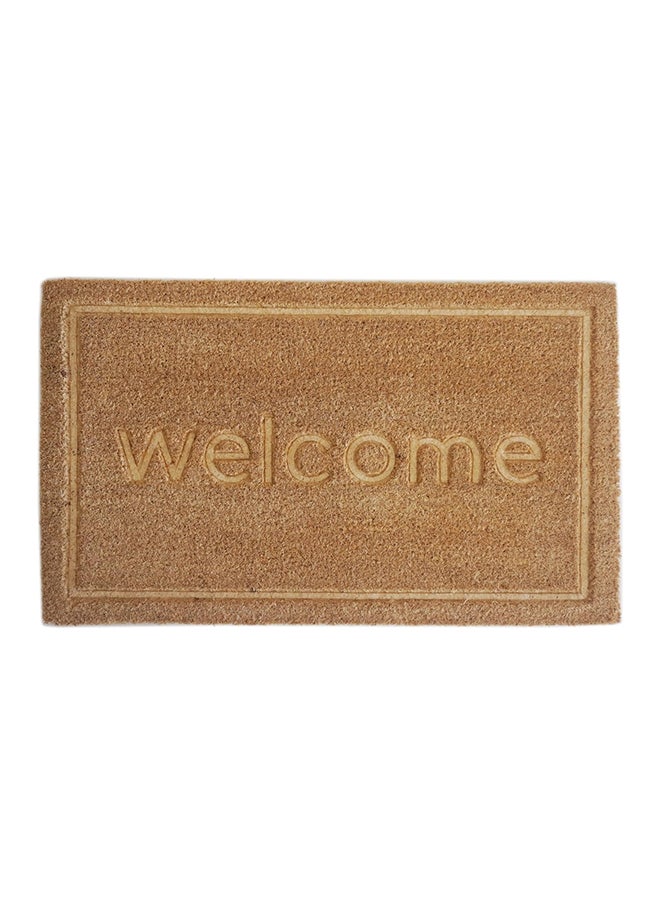 Orchid سجادة باب من جوز الهند المضغوط من Orchid Welcome مقاس 40 × 60 سم  - Image 1