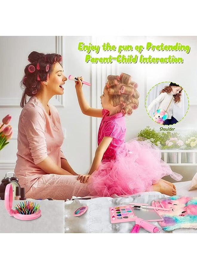Girls Princess Makeup Set | Non-Toxic Cosmetic Set with Play Makeup | PlayHouse Beauty Toys - Perfect Birthday Gift - Image 2