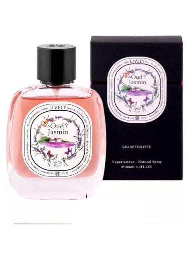 Parisis Perfumes OUD JASMINE PERFUME FOR WOMEN EDT 100ml - Image 2