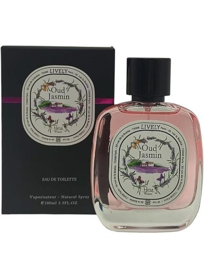 Parisis Perfumes OUD JASMINE PERFUME FOR WOMEN EDT 100ml - Image 3
