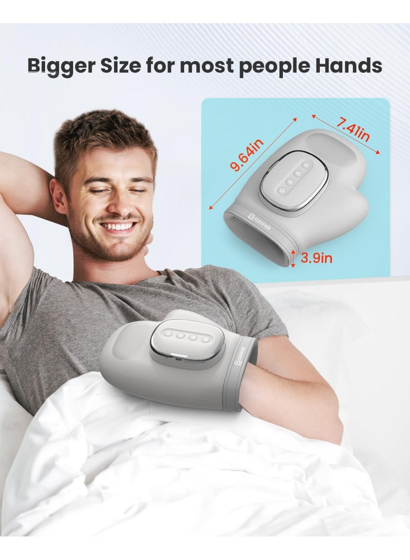 COMFIER Cordless Hand Massager for Arthritis and Carpal Tunnel,2025 Updated Hand Massager with Heat and Compression,Wrist Massager,Bigger Electric Hand Massage - Image 4