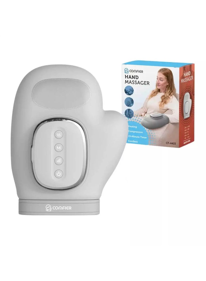 COMFIER Cordless Hand Massager for Arthritis and Carpal Tunnel,2025 Updated Hand Massager with Heat and Compression,Wrist Massager,Bigger Electric Hand Massage - Image 1