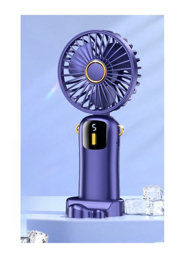USB Handheld Folding Mini Fan - Image 1