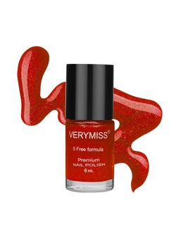 VERYMISS Verymiss Premium Nail Polish 6ml Orange Pop  - Image 1