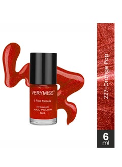 VERYMISS Verymiss Premium Nail Polish 6ml Orange Pop  - Image 2