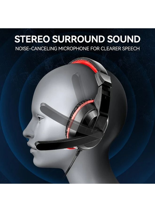 TF240 مجموعة ألعاب 4 في 1 بإضاءة خلفية RGB للوحة المفاتيح والماوس مع سماعات الرأس وسادة الماوس - Image 5