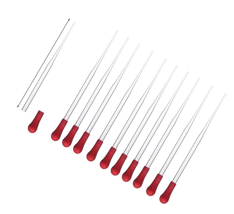 DIY Crafts Diy Crafts Red Rubber Cap Dropping Pipet Liquid Essential Oil Transfer 10 Industry Lab Instruments Equipment Design No 2 Pack of 10 
