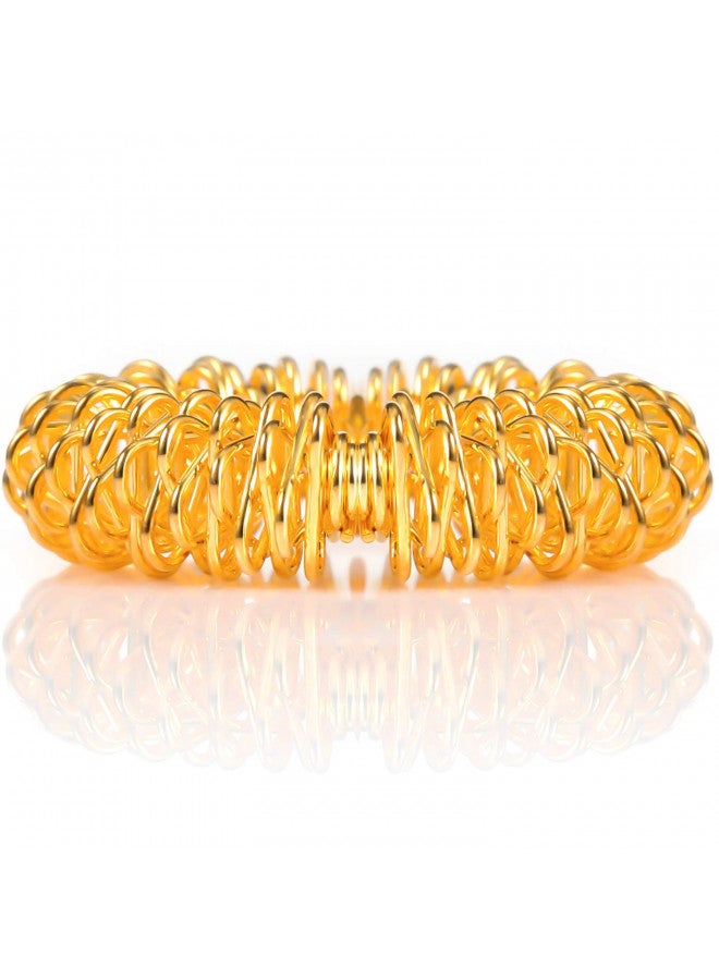 Blulu 30 Pieces Acupressure Rings Spiky Sensory Rings for Fingers Stress Relief Fidget Sensory Massager for Teens Adults  - Image 3