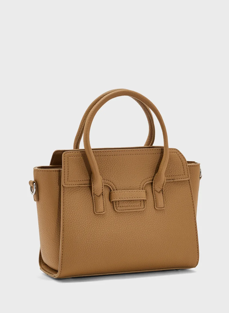 ELLA Tonal Detail Satchel