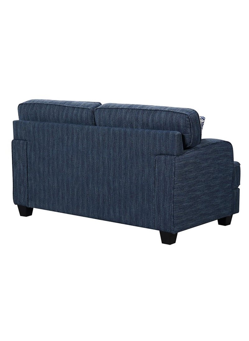 ROYALOAK Royaloak Lucas 2 Seater Fabric Sofa – Compact Modern Couch | Comfortable Upholstery | Durable Build | Stylish Living Room Seating  - Image 3
