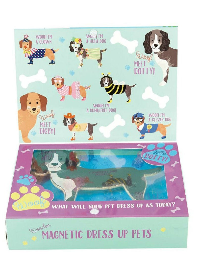 Floss & Rock - Floss & Rock Pets Magnetic Dress Up - Fun Dress-Up Activity Set for Kids - Image 1