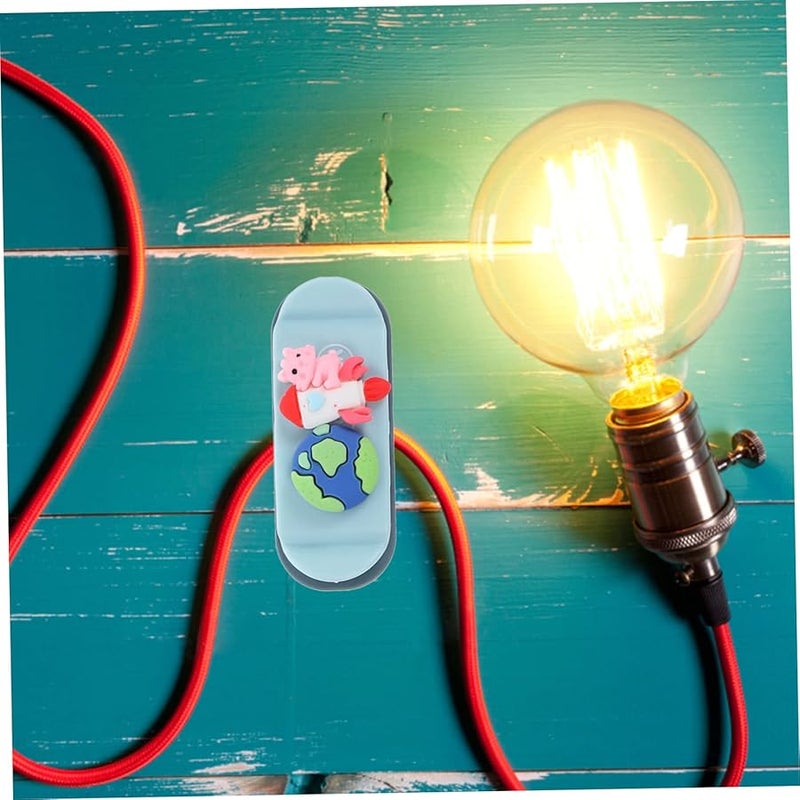 3Pcs Cartoon Cable Clips Organizer Durable Wire Holders for Wall Car Office Management - Image 3