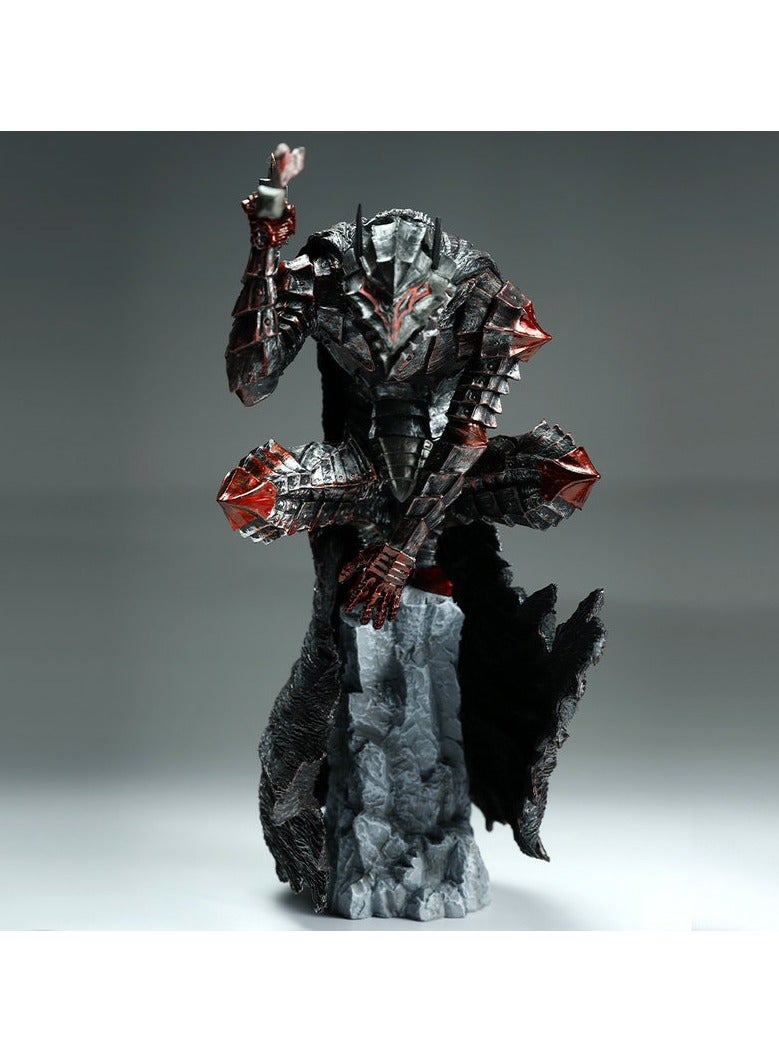 general Legend of the Sword Wind Berserker Gus L Battle Damage Bloodstained Edition Figure Statue 25cm - Image 1