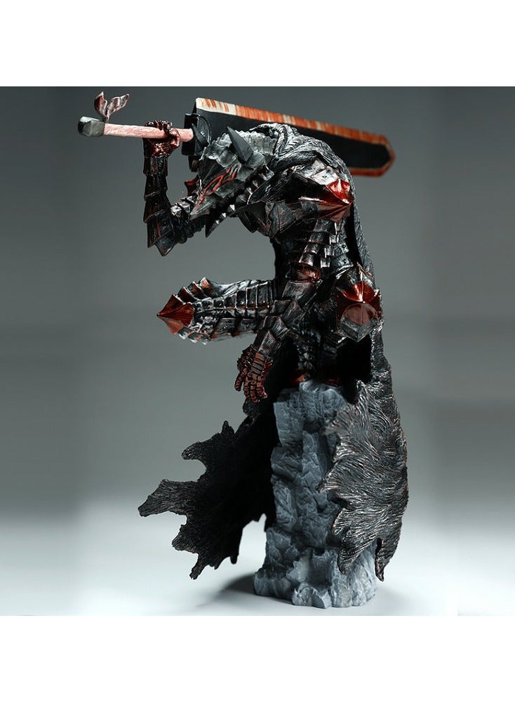 general Legend of the Sword Wind Berserker Gus L Battle Damage Bloodstained Edition Figure Statue 25cm - Image 2
