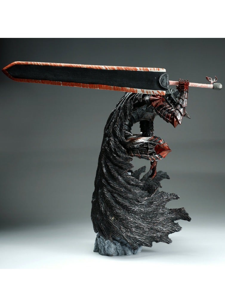 general Legend of the Sword Wind Berserker Gus L Battle Damage Bloodstained Edition Figure Statue 25cm - Image 3