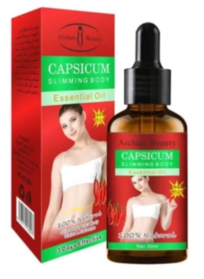 Capsicum Slimming Body Essential Oil Clear 30ml