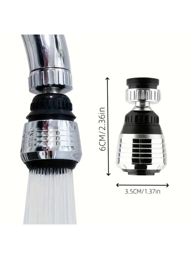 1pc Dual Spray Water Saving Anti Splash Aerator Spray Head for Kitchen Sink - Image 4