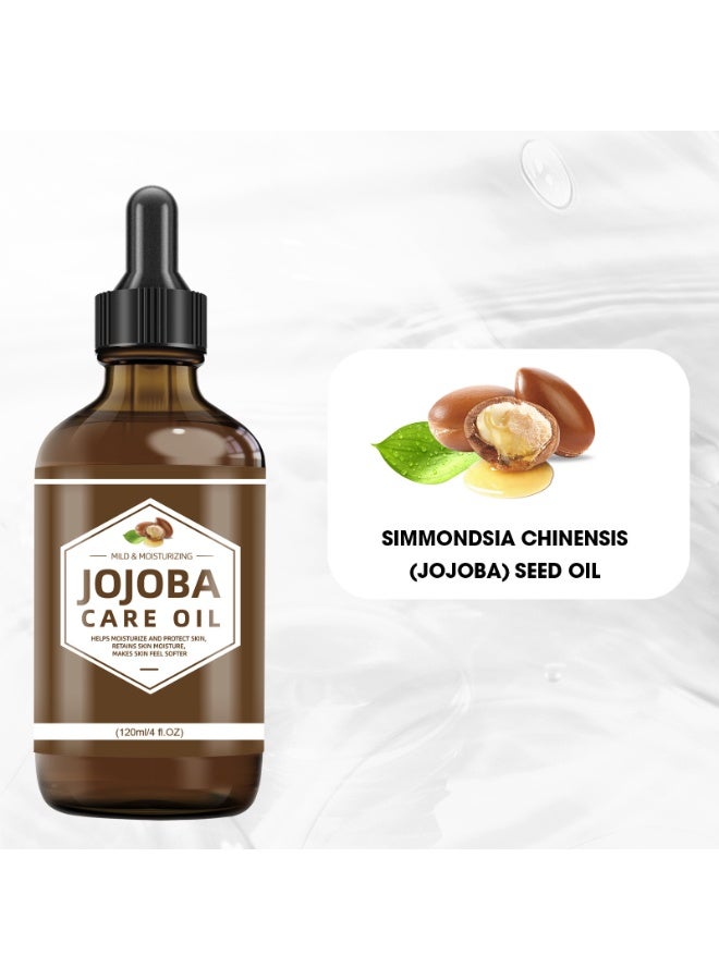 jalan Jojoba Care Oil 120ml - 100% Pure Natural Moisturizer for Face & Body, Hydrates Skin, Softens & Protects - Image 2