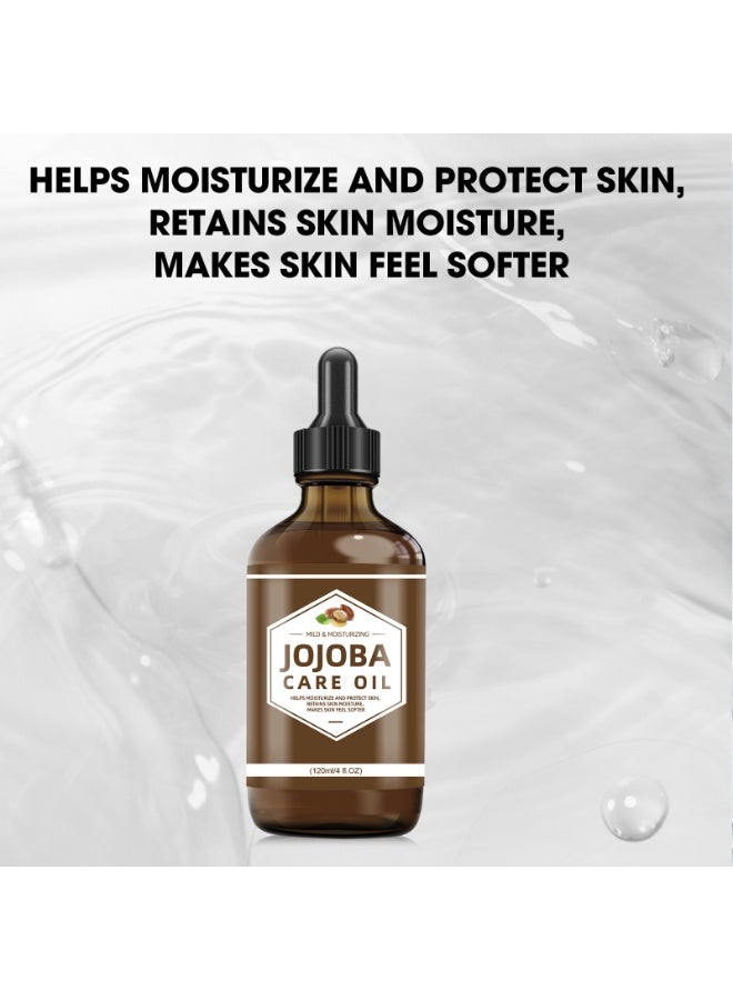 jalan Jojoba Care Oil 120ml - 100% Pure Natural Moisturizer for Face & Body, Hydrates Skin, Softens & Protects - Image 5