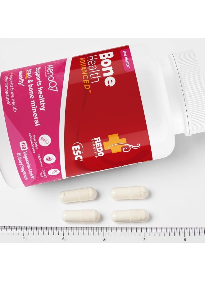 REDD REMEDIES Redd Remedies Membrell - Bone Health Plus D3 & K2 120 Vegetarian Capsules  - Image 4
