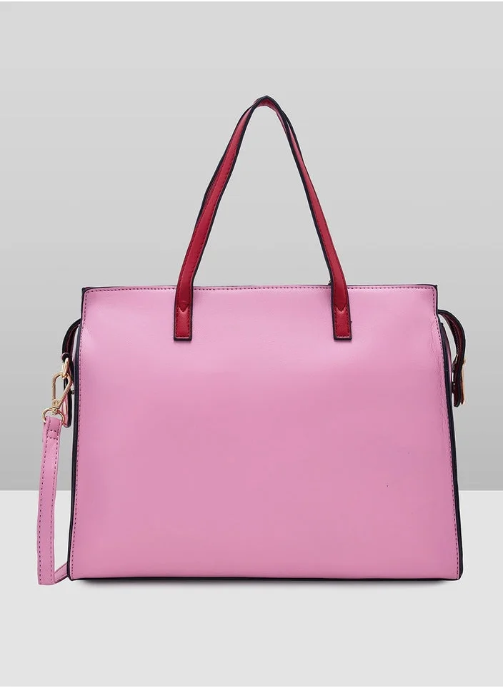 CAPRESE TIERA SATCHEL LARGE BLUSH