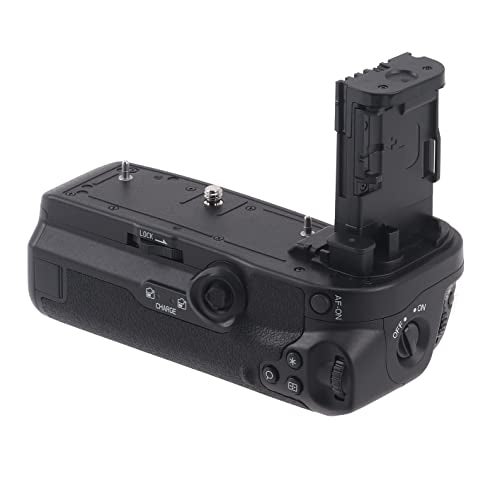 Hersmay BG-R10 Vertical R5/R6 Battery Grip for Canon EOS R5 R5C R6 R6II DSLR Camera, Replace for Canon BG-R10 Battery Holder for Up to Two LP-E6 LP-E6NH LP-E6N Batteries - Image 4