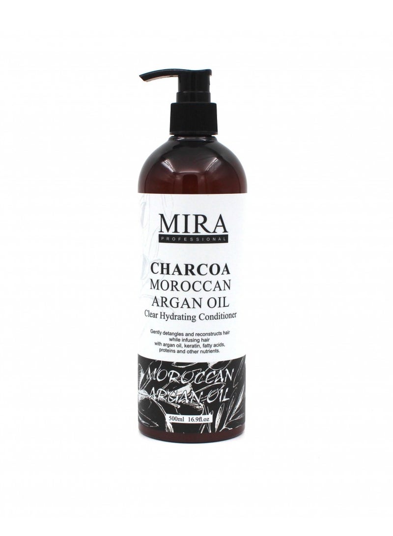 Mira Argan and charcoal set from Mira, shampoo 500 ml and conditioner 500 ml - Image 3