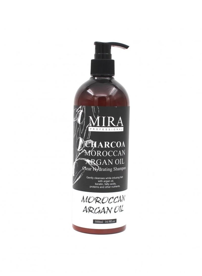 Mira Argan and charcoal set from Mira, shampoo 500 ml and conditioner 500 ml - Image 2