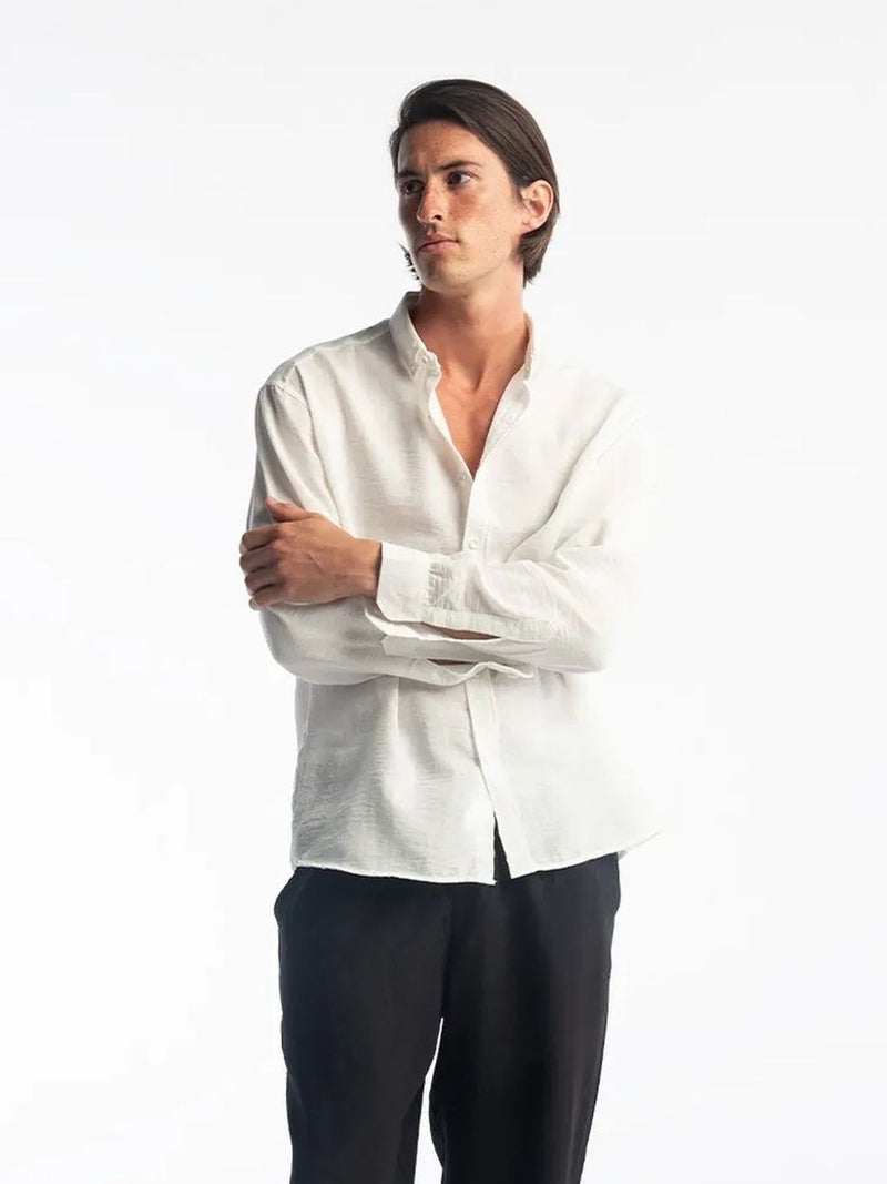 GIESTO Oversized Button-Up Long Sleeve Shirt - Image 1