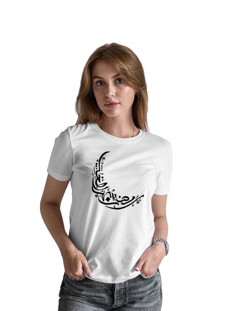 Fashion World Cotton T-shirt Printed with High-quality Ramadan  - Image 1