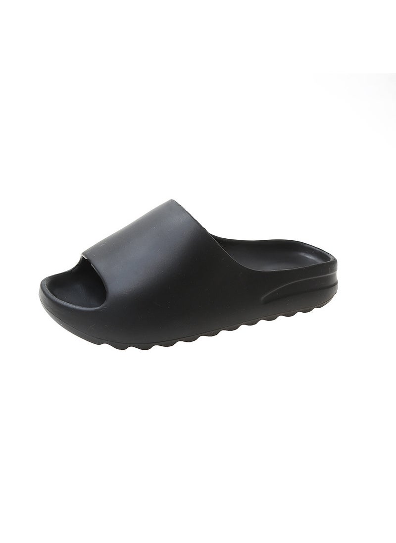 Generic - Yeezy-Inspired Coffee Slides Non-Slip Outdoor Sandals 501 black - Image 1