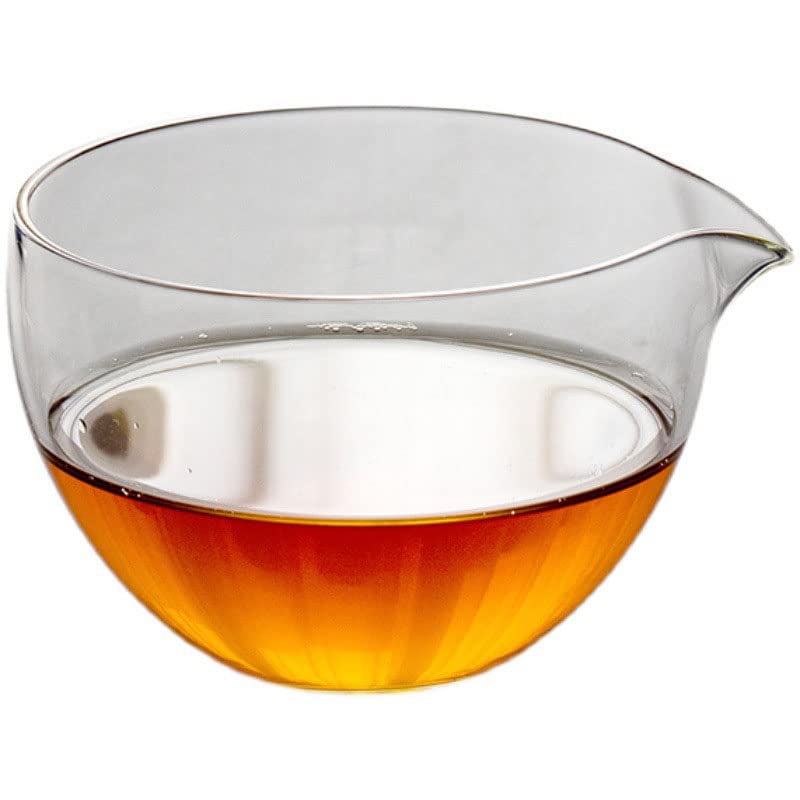 Matcha Bowl with Pouring Spout, Handmade, Thick & Heat-Resistant Clear Matcha Glass, Japanese Style Mixing Bowl for Green Tea, Small Ceremonial Matcha Cup, Easy Whisking Design - Image 5