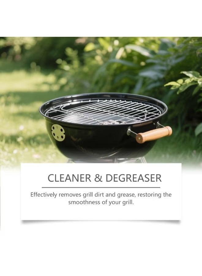 Jakehoe Grill Cleaner & Degreaser Spray, 120ml Heavy-Duty Formula for Stubborn Grease, Smoky Stains and Burnt-On Food on BBQ Grills - Image 3