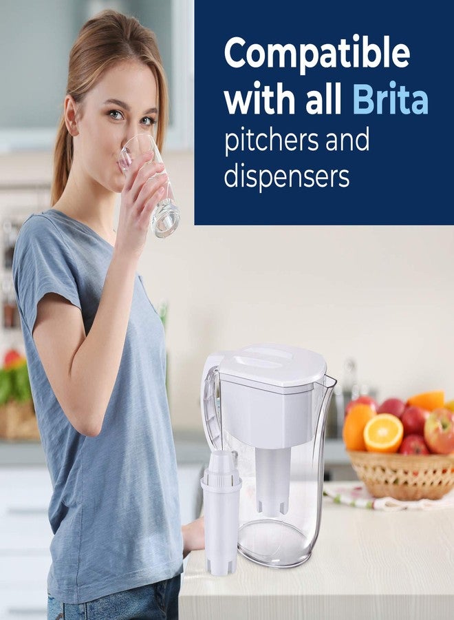 بيور لاين بديل Pureline لفلتر Brita® والأباريق والموزعات، Classic 35557، OB03، Mavea® 107007، بديل لأباريق Brita® Grand وLake وCapri وWave والمزيد (عبوة من 6 قطع) - Image 3