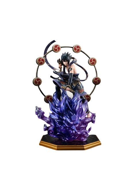 NARUTO-Shippuden-Sasuke Uchiha Thunder God Precious G.E.M.series Figure By MegaHouse