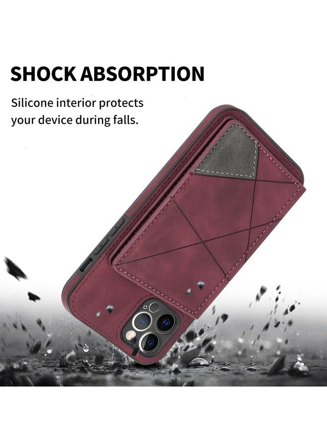 S-TOP Case For iPhone 12 Pro Line Card Holder Phone Case - Image 4