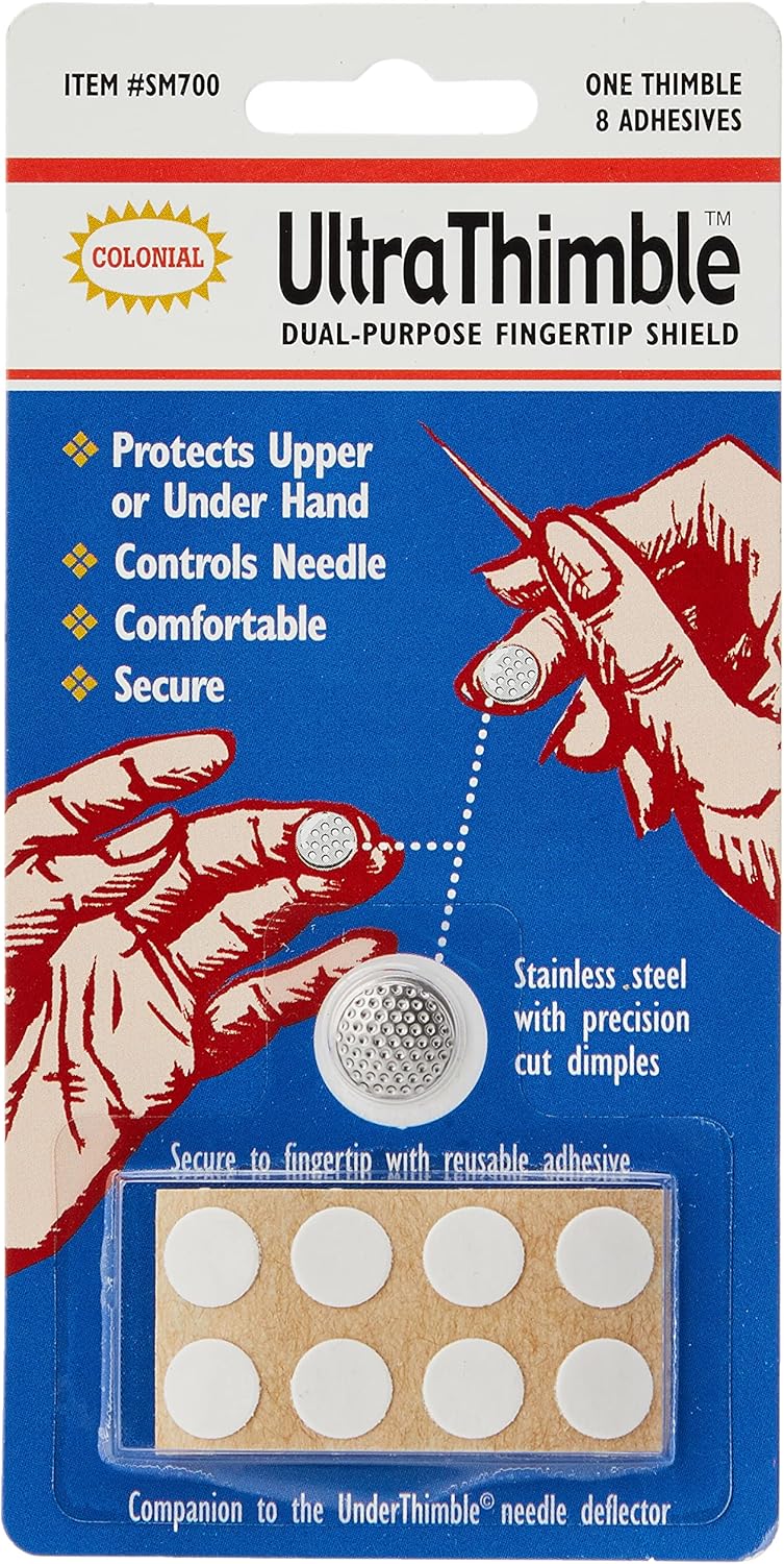 Colonial Needle Ultra Thimble-8/Pkg - Image 1