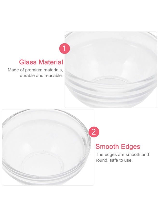 Beaupretty Esthetician Bowl Set Glass Facial Mask Making Bowl Spa Diy Mixing Stirring Bowls Accessory With Stick Spatula - Image 3