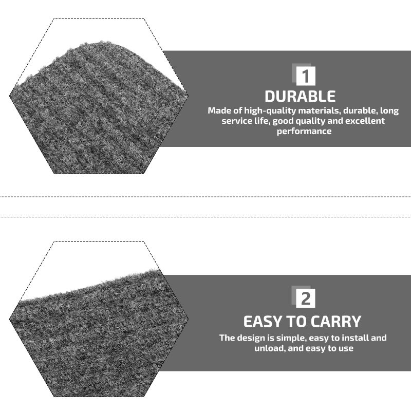2pcs Washable Stair Mats Non-skid Stair Carpets Self-Adhesive Household Step Pad - Image 3