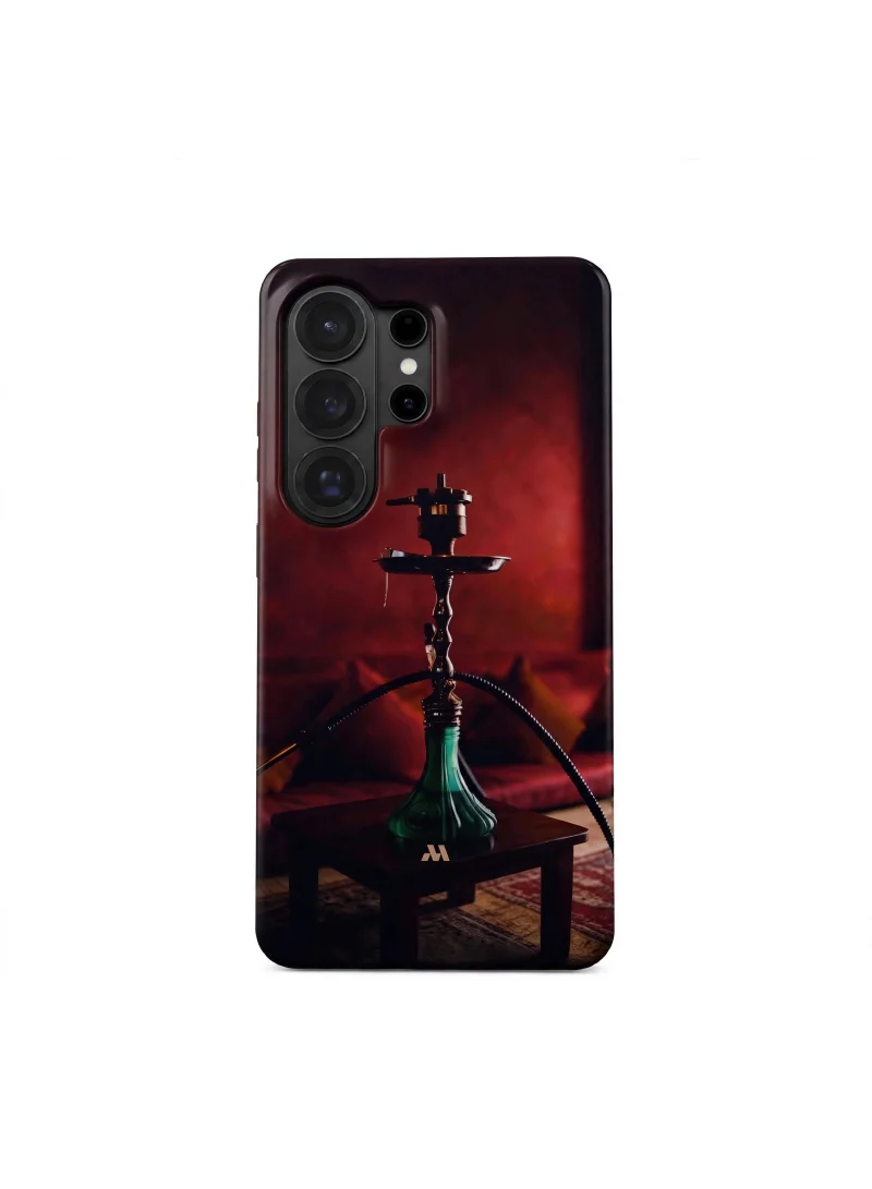 Mobcos Samsung Galaxy S26 Ultra Midnight Sysa Premium Case Compatible with Hybrid Dual-Layer Hard Shell + Silicone Protection - Scratch-Resistant Shockproof Mobile Cover